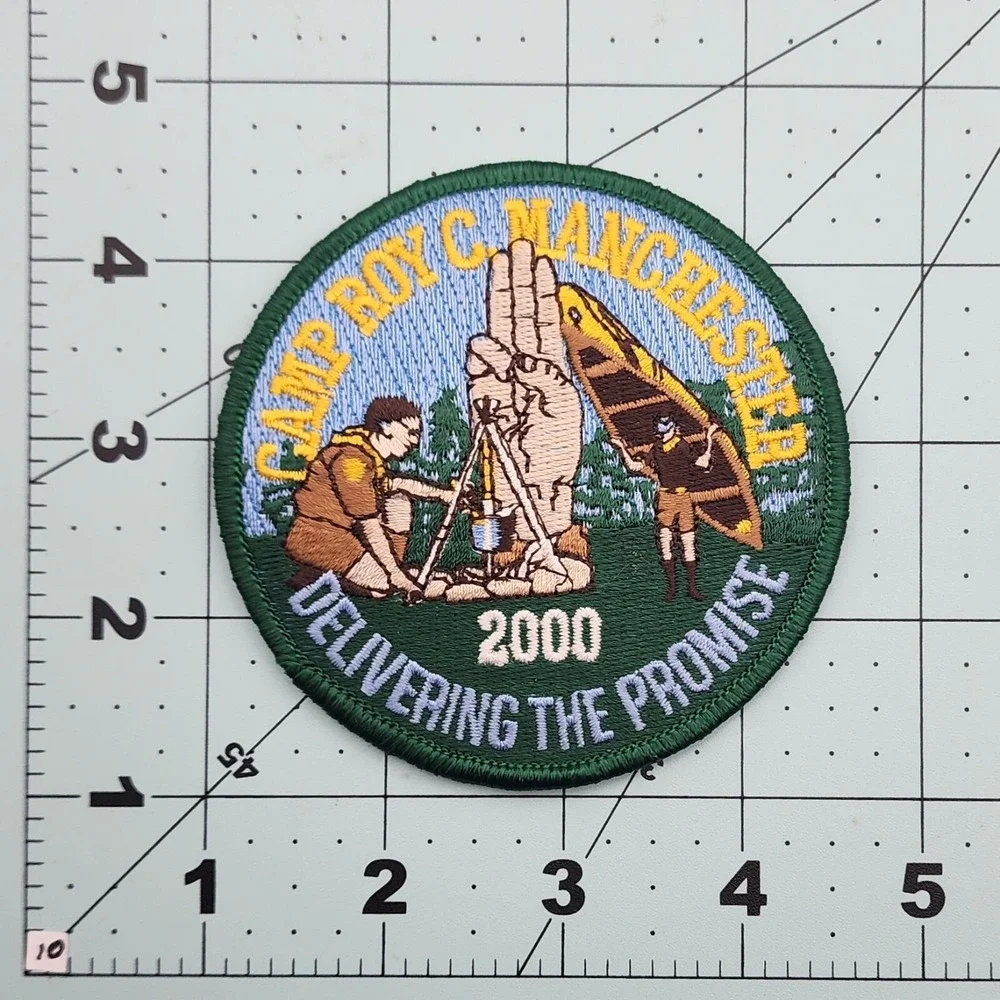 2000‎ Camp Roy C. Manchester Delivering The Promise patch BSA
